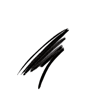 Flypencil Longwear Pencil Eyeliner smear shown in shade Cuz I'm Black